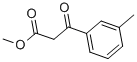 Structure of 3-OXO-3-M-TOLYL-PROPIONIC ACID METHYL ESTER