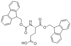 Structure of FMOC-GLU-OFM