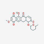 Chemical structure of polyketomycin