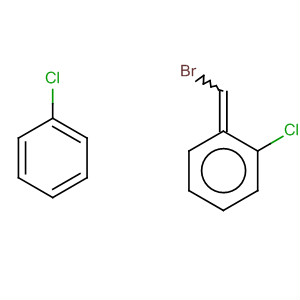 Structure of Benzene, 1,1'-(bromomethylene)bis[2-chloro-