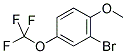 Structure of 2-BROMO-1-METHOXY-4-(TRIFLUOROMETHOXY)BENZENE