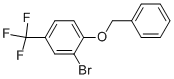 1-(BENZYLOXY)-2-BROMO-4-(TRIFLUOROMETHYL)BENZENE 97%结构式