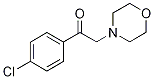 Chemical structure of 1-(4-Chloro-phenyl)-2-Morpholin-4-yl-ethanone, 98+% C12H14ClNO2, MW: 239.70