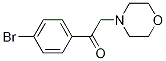 Structure of 1-(4-Bromophenyl)-2-morpholinoethanone