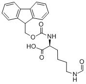 Structure of FMOC-LYS(FOR)-OH