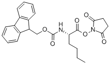Structure of FMOC-NLE-OSU