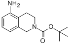 Structure of 5-AMINO-2-BOC-1,2,3,4-TETRAHYDROISOQUINOLINE