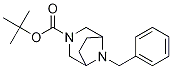 Structure of tert-butyl 8-benzyl-3,8-diaza-bicyclo[3.2.1]octane-3-carboxylate