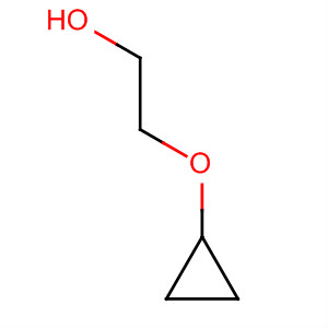 Structure of Ethanol, 2-(cyclopropyloxy)-
