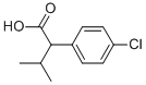 Structure of ALPHA-ISOPROPYL-4-CHLOROPHENYLACETIC ACID