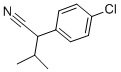 Structure of 2-(4-CHLOROPHENYL)-3-METHYLBUTYRONITRILE
