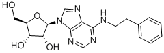 Structure of N6-(2-PHENYLETHYL)ADENOSINE