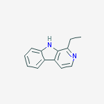 Structure of 1-Ethyl-9H-beta-carboline