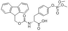 FMOC-D-TYR(PO3ME2)-OH结构式