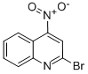 Structure of 2-BROMO-4-NITROQUINOLINE