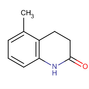 Structure of 2(1H)-Quinolinone, 3,4-dihydro-5-methyl-