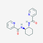 Structure of N,N'-(1R,2R)-1,2-CYCLOHEXANEDIYLBIS-2-PYRIDINECARBOXAMIDE