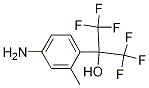 2-(4-氨基-2-甲基-苯基)-1,1,1,3,3,3-六氟-2-丙醇结构式