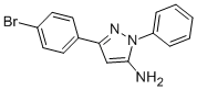 5-(4-BROMO-PHENYL)-2-PHENYL-2H-PYRAZOL-3-YLAMINE结构式