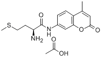 H-MET-AMC ACETATE SALT结构式