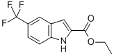 Structure of 5-(TRIFLUOROMETHYL)INDOLE-2-CARBOXYLIC ACID ETHYL ESTER