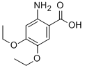 2-氨基-4,5-二乙氧基苯甲酸结构式