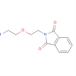 Structure of 1H-Isoindole-1,3(2H)-dione, 2-[2-(2-iodoethoxy)ethyl]-