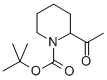 Structure of 2-Acetyl-1-piperidinecarboxylic acid tert-butyl ester