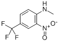Structure of N-METHYL-2-NITRO-4-(TRIFLUOROMETHYL)ANILINE