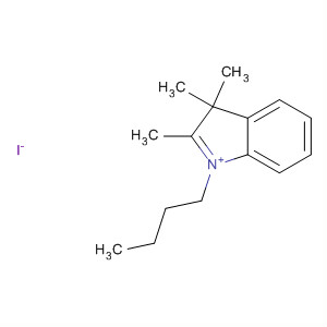 Structure of 3H-Indolium, 1-butyl-2,3,3-trimethyl-, iodide