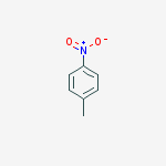 Structure of 1-methyl-4-nitrobenzene