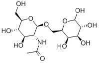 Structure of 6-O-(2-ACETAMIDO-2-DEOXY-B-D-GLUCO-PYRAN OSYL)-D-