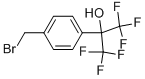 Structure of 2-[4-(Bromomethyl)phenyl]-1,1,1,3,3,3-hexafluoropropan-2-ol