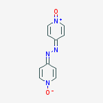 Structure of 1-oxido-n-[(1-oxopyridin-1-ium-4-ylidene)amino]pyridin-4-imine