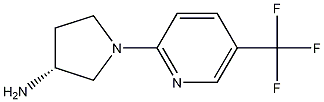 Structure of 1-[5-(Trifluoromethyl)-2-pyridinyl]-(3R)-3-pyrrolidinamine