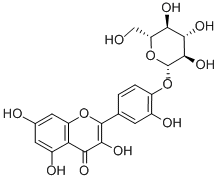 Structure of SPIRAEOSIDE