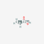 Structure of Acrylic acid-13C3