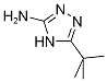 5-tert-butyl-1H-1,2,4-triazol-3-amine结构式