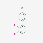 Structure of 4-(2,3-difluorophenyl)phenol