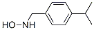Structure of BENZENEMETHANAMINE, N-HYDROXY-4-(1-METHYLETHYL)-