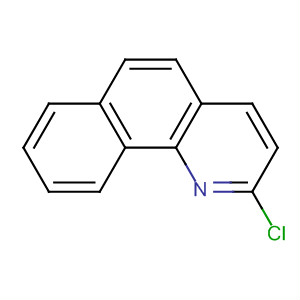 Structure of Benzo[h]quinoline, 2-chloro-