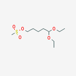 Structure of 5,5-DIETHOXY-1-(METHYLSULFONYLOXY)PENTANE
