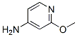 Structure of 4-Amino-2-methoxypyridine