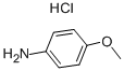 Structure of P-ANISIDINE HYDROCHLORIDE