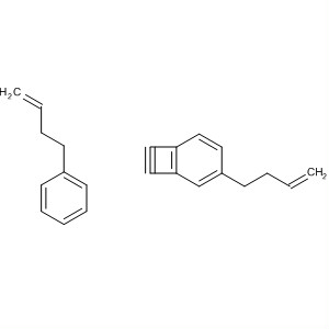 Structure of Benzene, 1,1'-(1,2-ethynediyl)bis[4-(3-butenyl)-