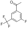 Structure of 3'-FLUORO-5'-(TRIFLUOROMETHYL)ACETOPHENONE