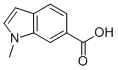 Structure of 1-METHYL-1H-INDOLE-6-CARBOXYLIC ACID 97