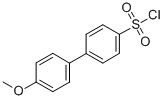 4-甲氧基联苯-4-磺酰氯结构式
