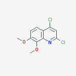 2,4-dichloro-7,8-dimethoxyquinoline结构式