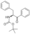 Structure of S)-2-(BOC-AMINO)-1,3-DIPHENYL-1-PROPANONE